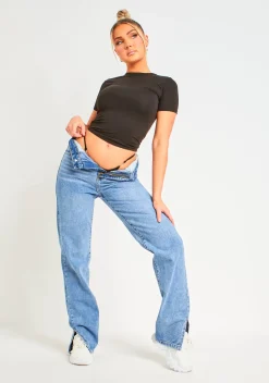 Amira Black Premium Sculpt Tee