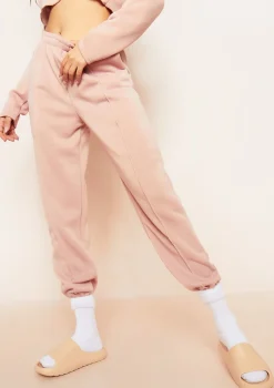 Anna Beige Seam Detail Joggers