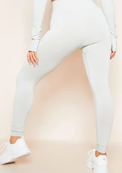 Ariana Olive Green Seamless High Waisted Gym Leggings