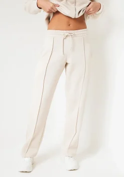Bailey Washed Charcoal Seam Detail Wide Leg Joggers