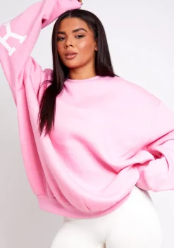 Desiree Pink New York Oversized Sweatshirt
