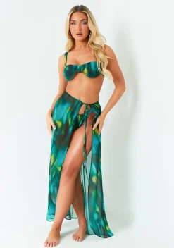 Ellie Green Printed Beach Sarong