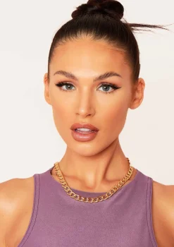 Emily Gold Chunky Chain Necklace