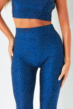 Harriet Blue Hot Fix Leggings