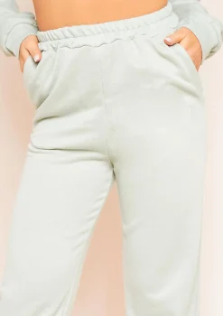 Hilma Olive Casual Loopback Joggers