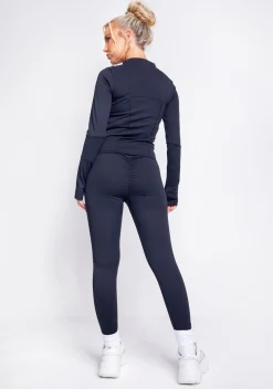 Lacey Black Active Leggings