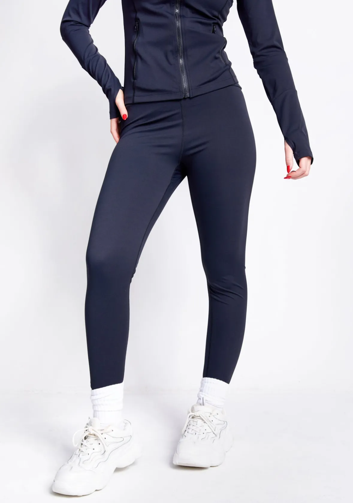 Lacey Black Active Leggings