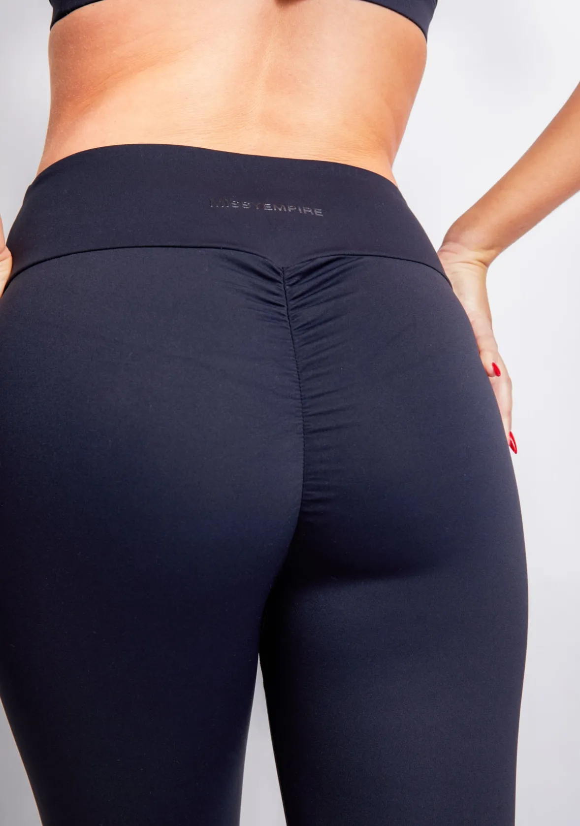 Lacey Black Active Leggings