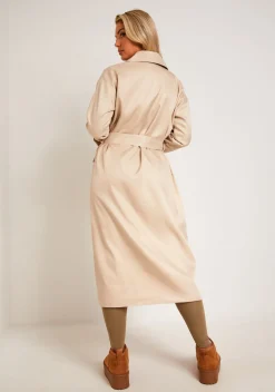 Larsa Stone Trench Coat