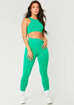 Marlie Green Premium Missy Sport Seamless Leggings