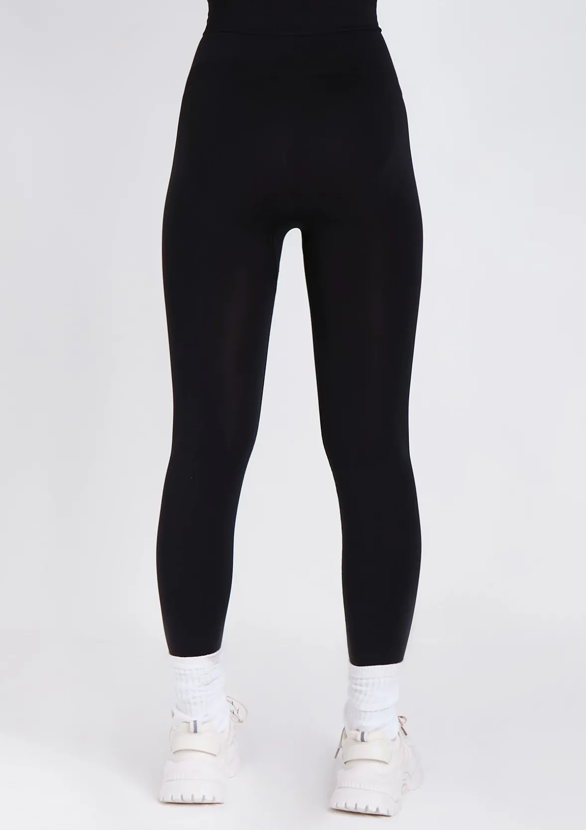 Meghan Black High Waisted Body Sculpting Seamless Leggings