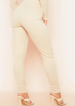 Misha Stone Ribbed High Waisted Leggings