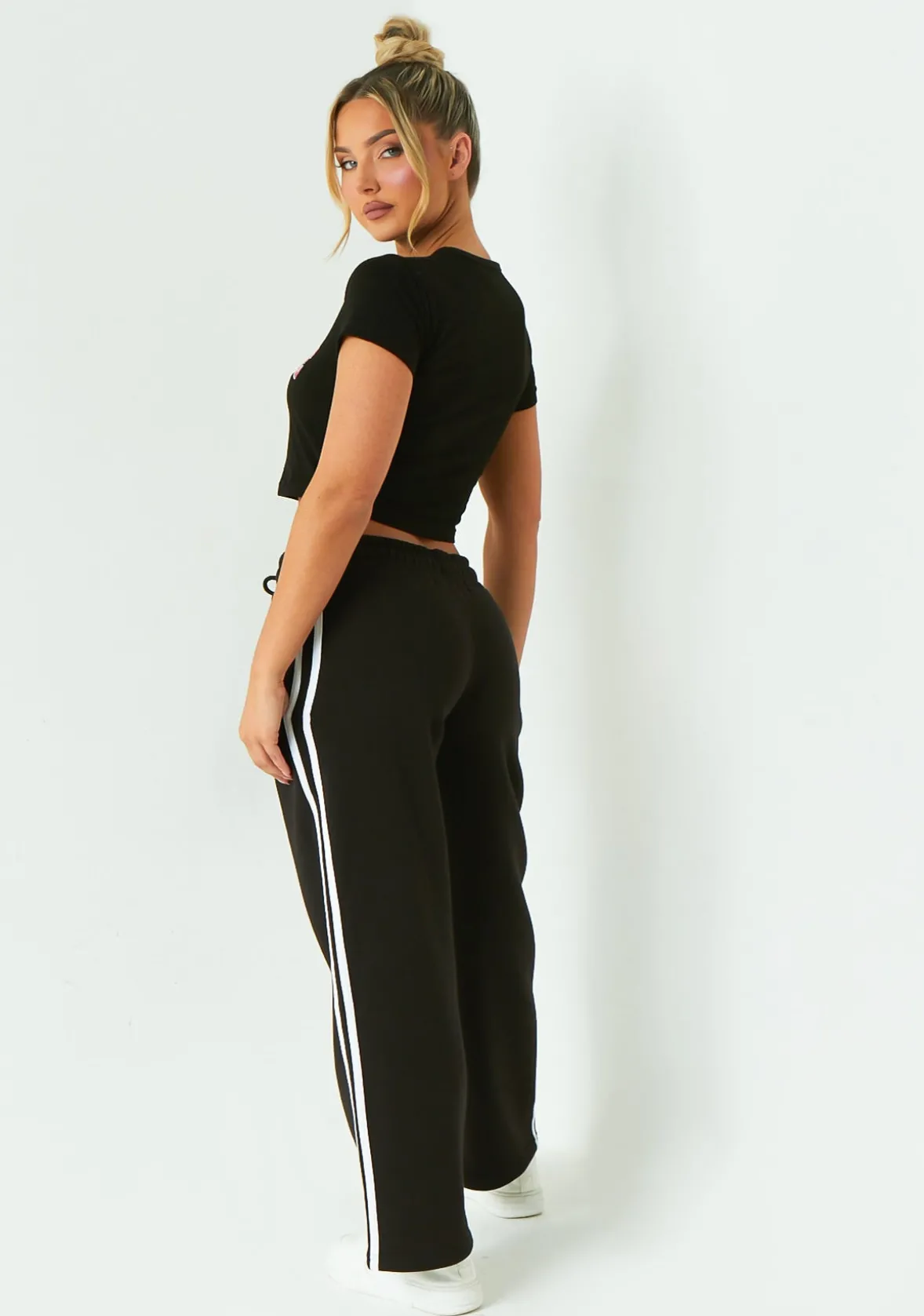 Monica Black Missy Empire Baby Tee