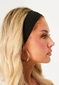 Morgan Black Headband
