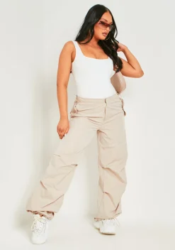 Noelle White Premium Sculpt Square Neck Bodysuit