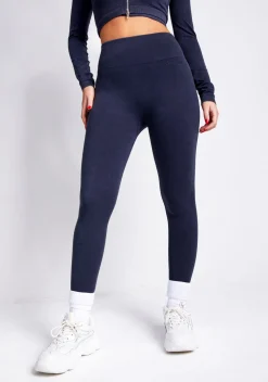 Nyla Black Acid Wash Seamless Active Sport Leggings