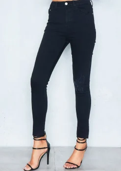 Penny Black Distressed Knee Skinny Jeans