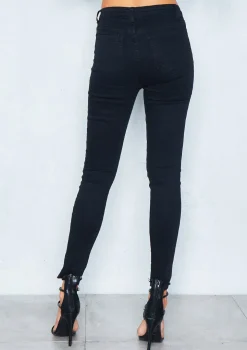 Penny Black Distressed Knee Skinny Jeans