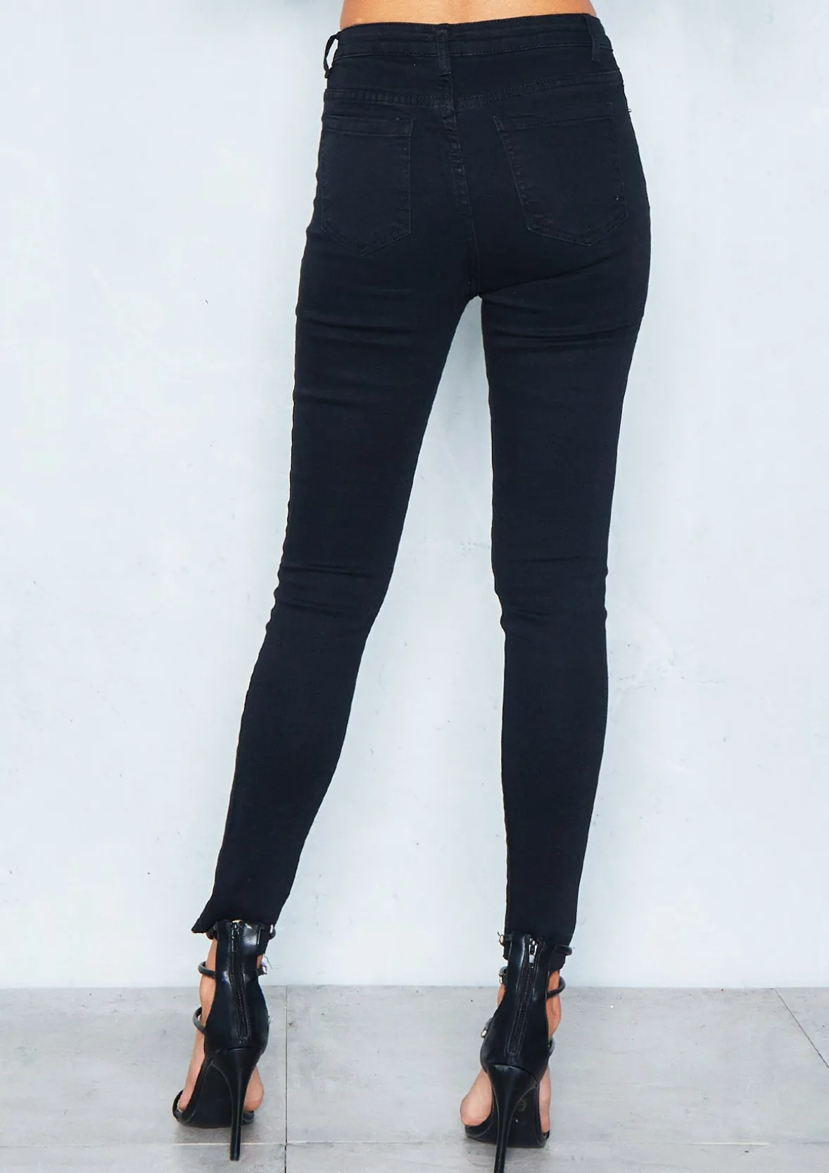 Penny Black Distressed Knee Skinny Jeans