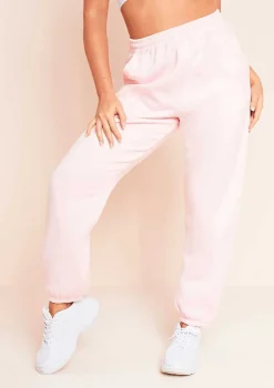 Rebecca Baby Pink Casual Joggers