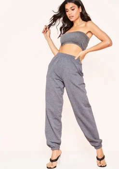 Rebecca Charcoal Casual Joggers