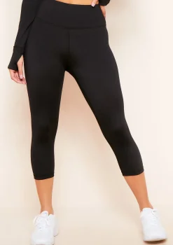 Svea Black Missy Empire 3/4 Gym Legging
