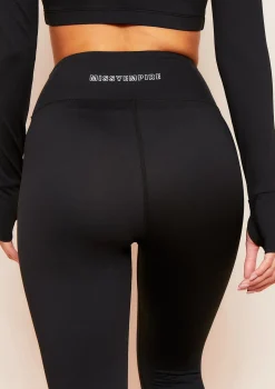 Svea Black Missy Empire 3/4 Gym Legging