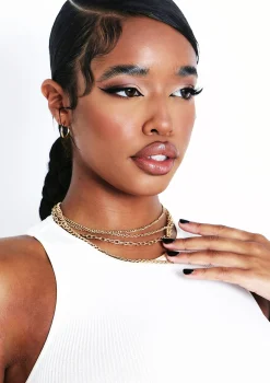 Tasha Gold Multi Chain Necklace