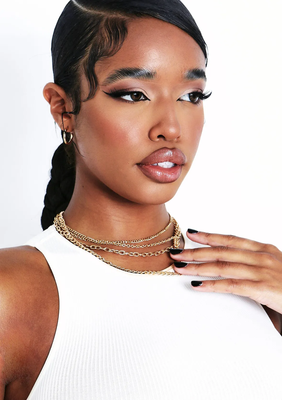 Tasha Gold Multi Chain Necklace