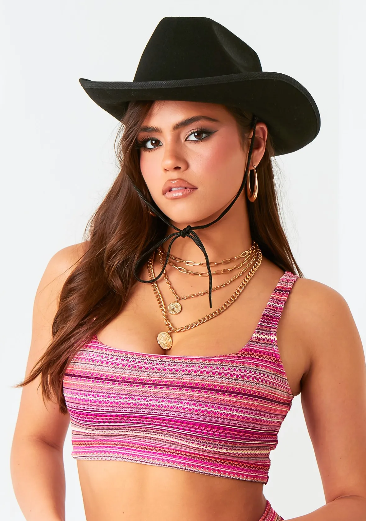 Zoe Black Cowboy Hat