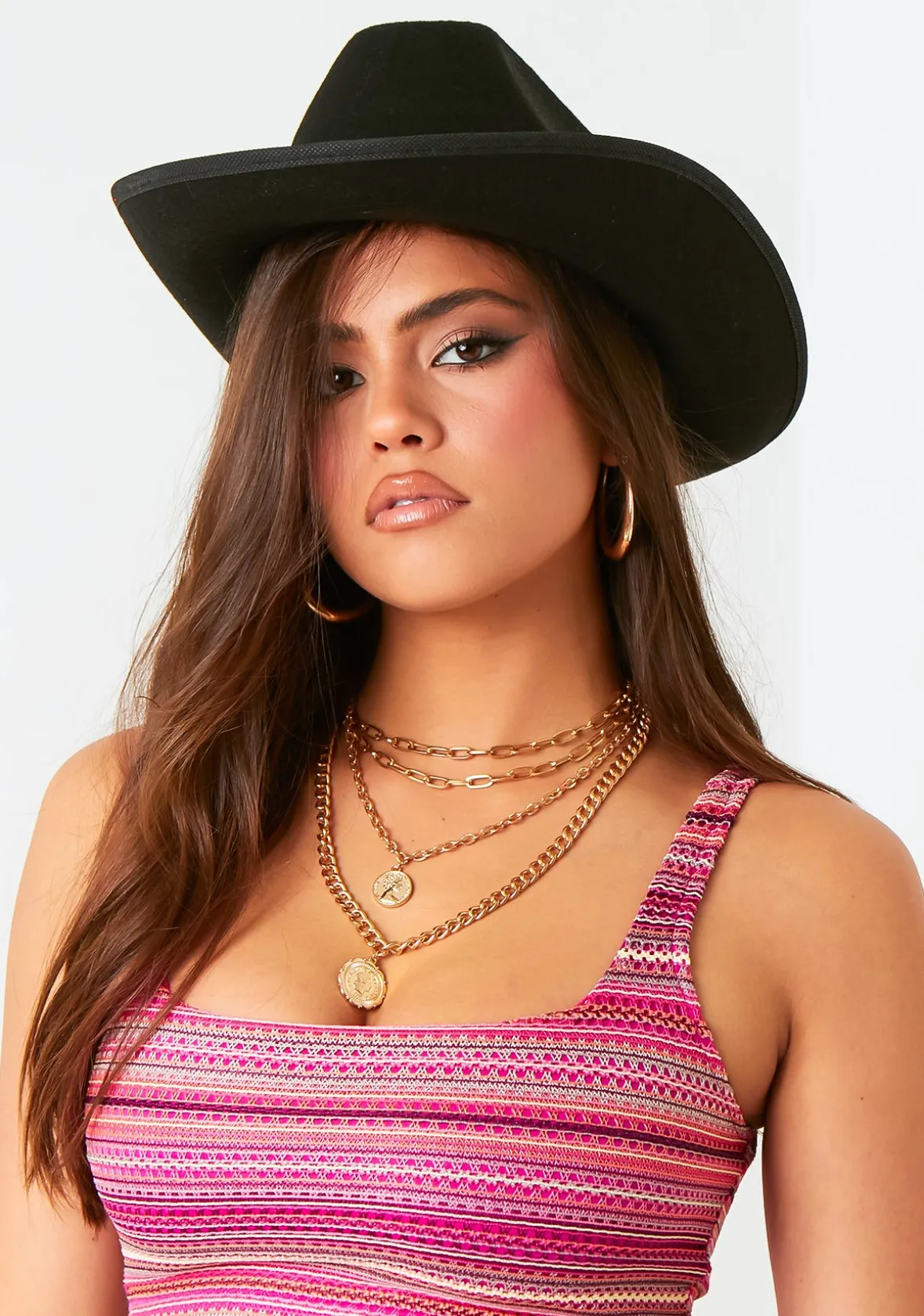 Zoe Black Cowboy Hat